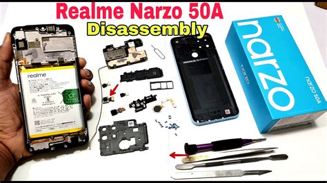 Realme Narzo 50A Disassembly Teardown How To Open Realme Narzo 50A