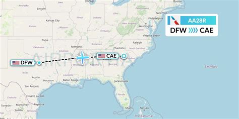 AA28R Flight Status American Airlines Dallas To Columbia AAL28R