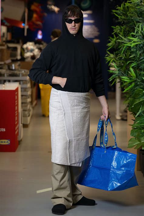 Ikea Unveils 8 Towel Skirt In Cheeky Nod To Balenciagas 925 Version