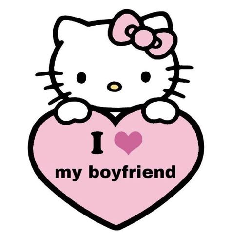 I Love My Boyfriend Hello Kitty Hello Kitty Hello Kitty Wallpaper Kitty