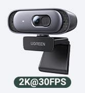 Ugreen K Webcam For Pc Full Hd P Fps Web Cam Auto Focus