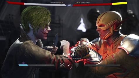 Injustice 2 Reverse Flash Vs Joker Youtube