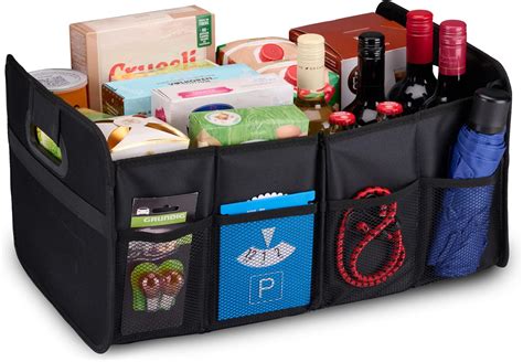 Boite Rangement Coffre De Voiture HTBAKOI Organiseur Coffre Sac Caisse