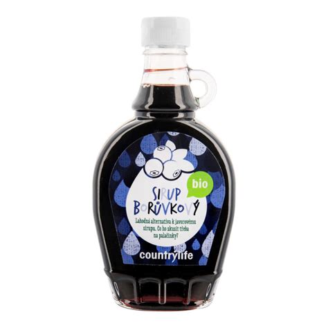 Sirup čučoriedkový 250 ml BIO COUNTRY LIFE CountryLife sk