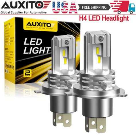 Auxito Combo H Led Headlight Kit Bulbs High Low Beam Super