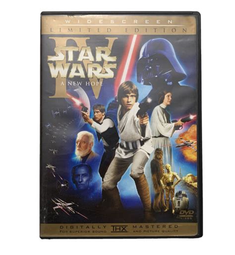 Star Wars Dvd Disc Set Limited Edition Widescreen For Sale