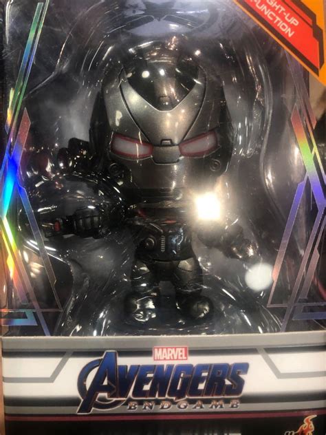 Ready Stock In Not Preorder Cosbaby Hot Toys Endgame Iron Man Captain Marvel Black Widow