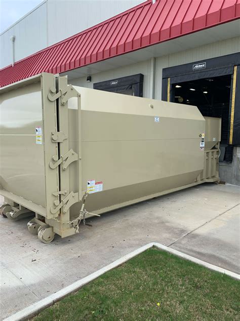 Self Contained Compactors Dual Recycling Compactor Waste Equipment