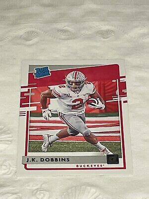 Panini Chronicles Draft Picks Donruss Rated Rookies Jk Dobbins