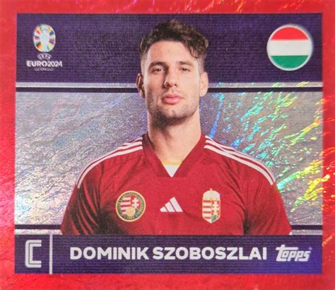 Topps Uefa Euro Sammelbild Hun Glitzer Metallic Kaufen Auf