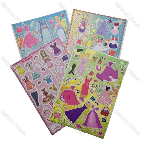 Jual Mainan Anak BP Barbie Paper Barbie Kertas Bongkar Pasang