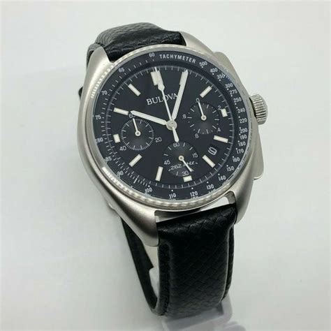 Bulova 96B251 Moon Watch Special Edition Lunar Pilot Chronograph Black Watch | WatchCharts