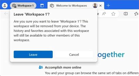 Microsoft Edge How To Set Up And Use Workspaces