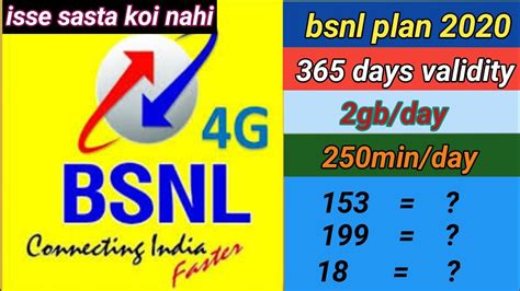 Bsnl Prepaid Recharge All Plans Bsnl Days Recharge Plan