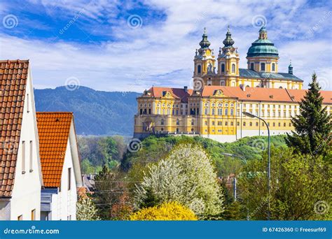 Melk Abbey Gardens Stock Photo | CartoonDealer.com #32921112