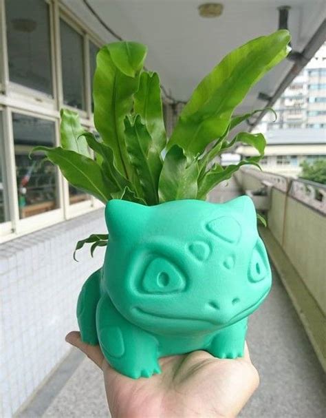 24 Bulbasaur 3d Printed Planter Marlynneaser