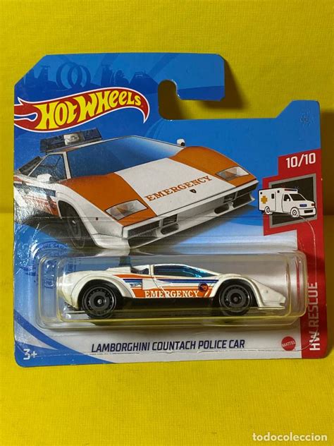 Hot Wheels Lamborghini Countach Police Car Hw Sold Through Direct Sale