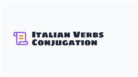 Venire Verb Conjugation Italian Verbs Conjugation