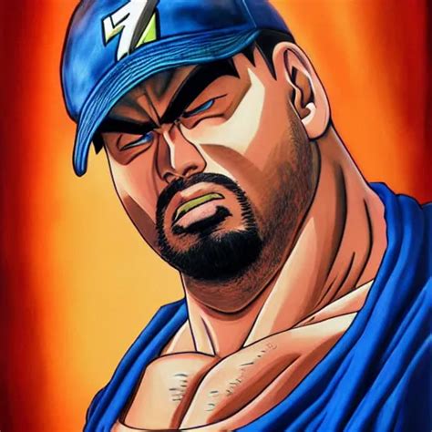 Ultra Realistic Portrait Painting Of Big Pun Art By Stable Diffusion