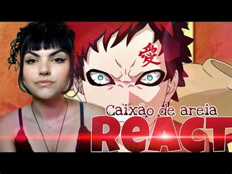 React Rap Do Gaara Naruto Caix O De Areia Nerd Hits