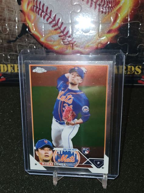 Topps Chrome Baseball Kodai Senga Rc Rookie Ebay