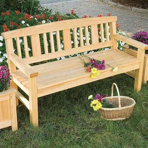 Woodcraft Magazine Woodworking Project Paper Plan To Build Garden Bench