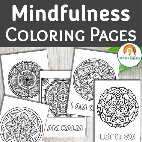 Mindfulness Coloring Pages For Kids Printable at vanmurphyblog Blog