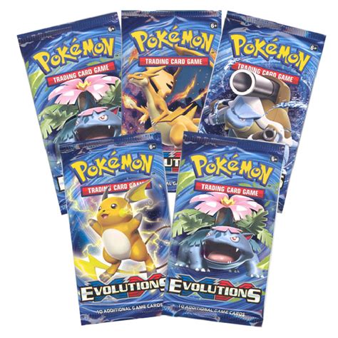 Pokemon Xy Evolutions Booster Lot Of 36 Loose Packs Hills Wholesale