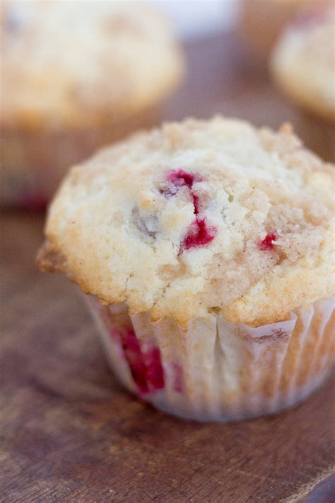 Crazy Good Cranberry Crumble Muffins Simply J And K