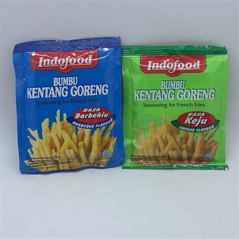 Jual Indofood Bumbu Kentang Goreng 25gr All Varian Shopee Indonesia