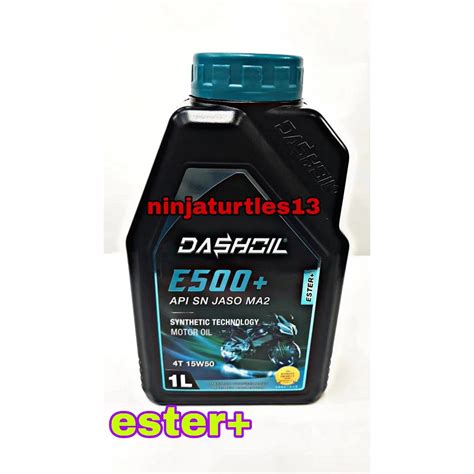 Dashoil Ester E T W L Semi Synthetic Sn Motorcycle Engine