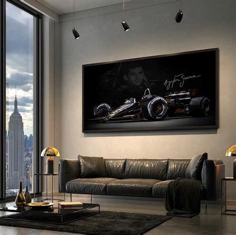 Quadro Decorativo Ayrton Senna