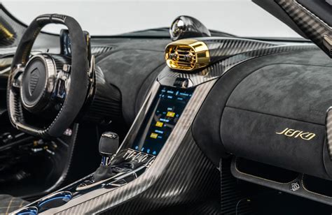 Mind-Blowing Koenigsegg Jesko Sports 24-Carat Gold Details, It Belongs ...