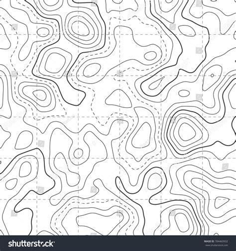 Topographic Map Diagram Pattern Background Royalty Free Stock Vector