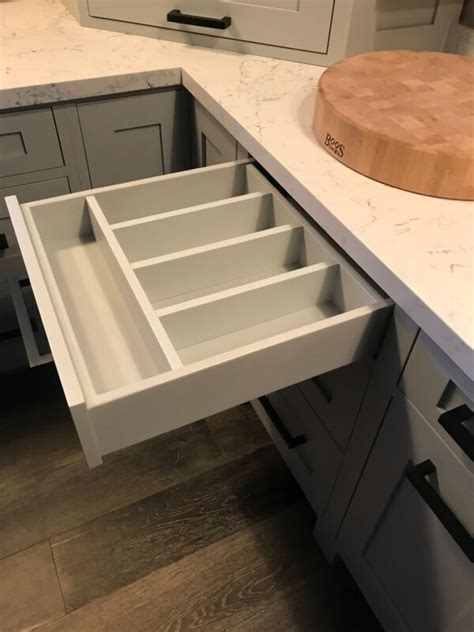 Contemporary Kitchen With Built In Buffet And Hutch The Wooden Penny