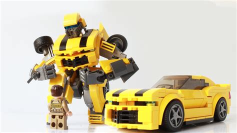 I Made A Transformable Bumblebee Out Of The Speed Champions Camaro R Lego