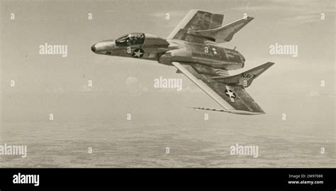 Vought F7u 3p Cutlass 129745 Being Flown By John Konrad Vought Chief