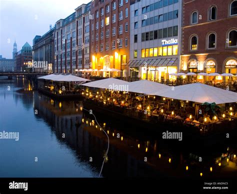 Germany Hamburg Downtown Stock Photo Alamy