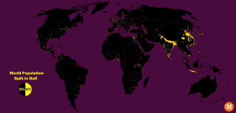 Half The World Lives On 1 Of Its Land Mapped Citylab