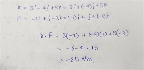 Find The Scalar And Vector Products Of Two Vectors A 3vec I 4vec