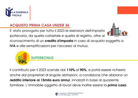 La Domenica Fiscale BONUS CHE SI POSSONO RICHIEDERE NEL 2023 Studio