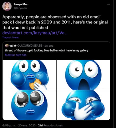 i find the origins of those emojis | Blue Emoji | Know Your Meme