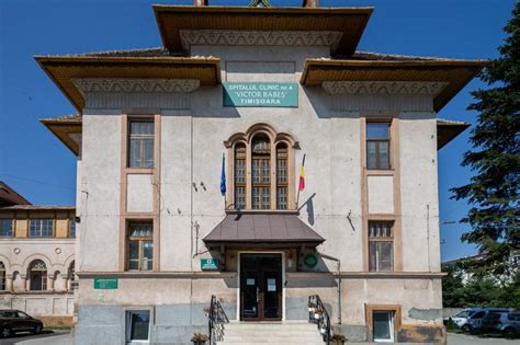 Spitalul Victor Babe Timi Oara A Str Ns Lei Prin Campania Stop Covid Via A Medical