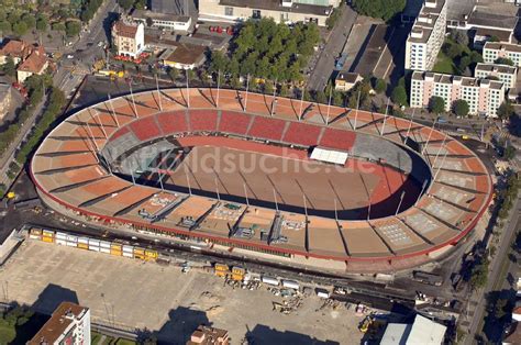 ZÜrich Von Oben Stadion Letzigrund In Zürich