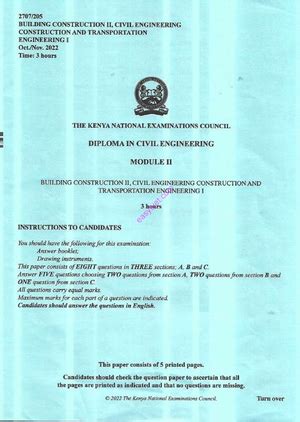 Office Administration And Management Knec Past Papers Nov