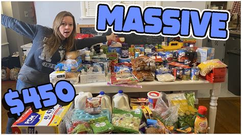 Massive Grocery Haul Walmart Sams Grocery Haul