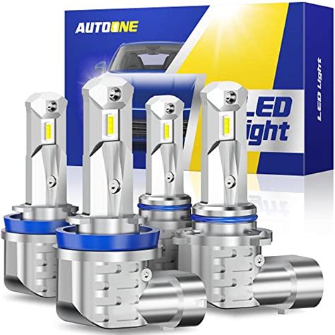 Autoone H H H Hb Led Bulbs Combo High Low Beam Headlights