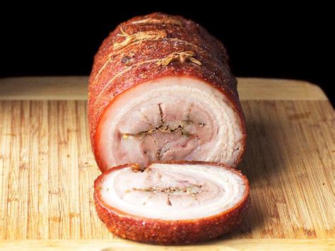 Deep Fried Sous Vide Hour All Belly Porchetta Recipe