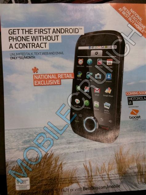 Boost Mobile to Soon Launch Motorola i1