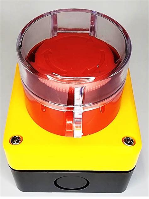 Resettable Emergency Panic Switch With Cover Walker Safety Products